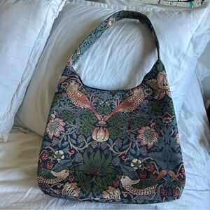 Floral Patterned Vintage Shoulder Bag Purse
